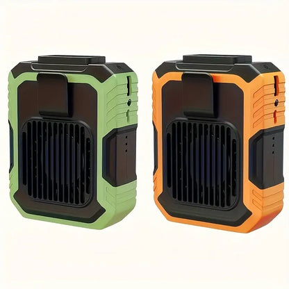 Portable Waist Fan w/ 3 Speeds & LED 🌬️🔋